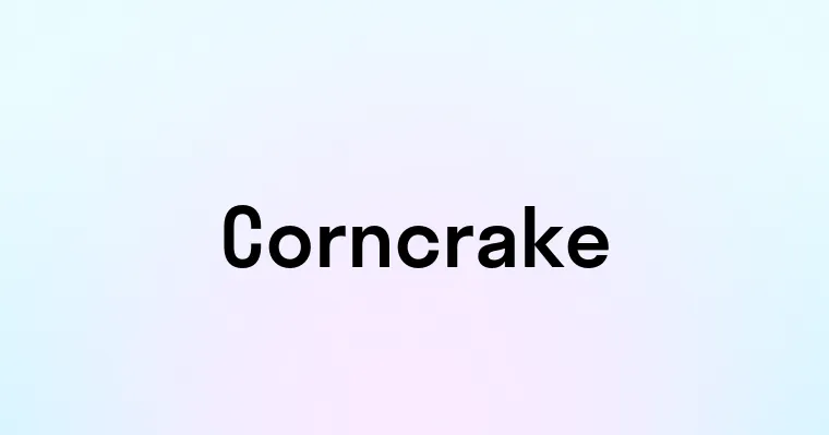 Corncrake