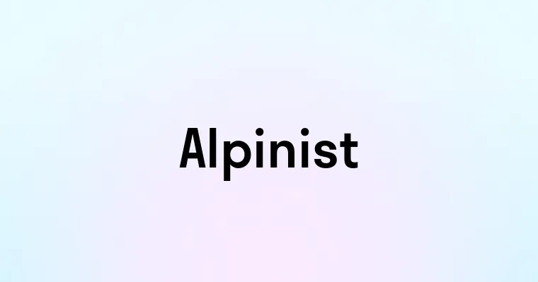 Alpinist