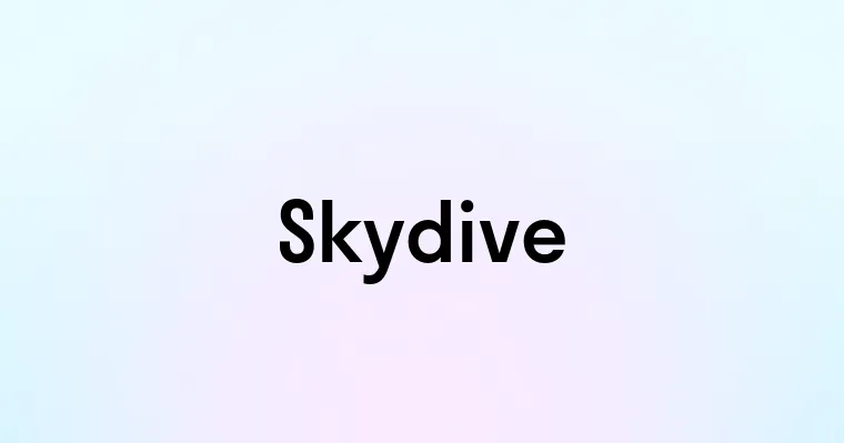 Skydive