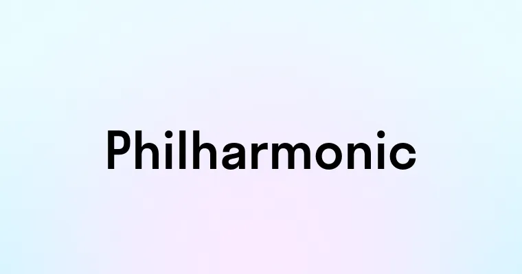 Philharmonic