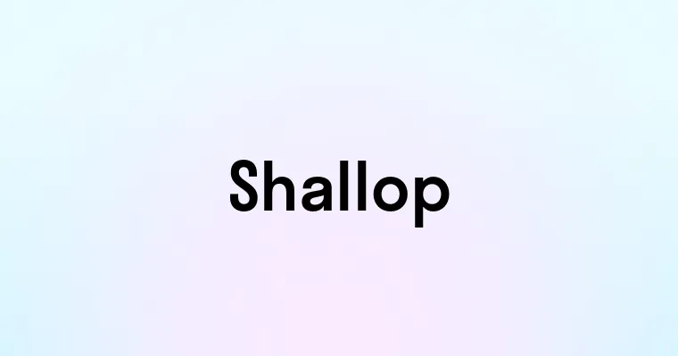 Shallop