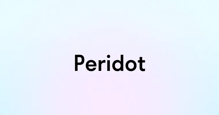 Peridot