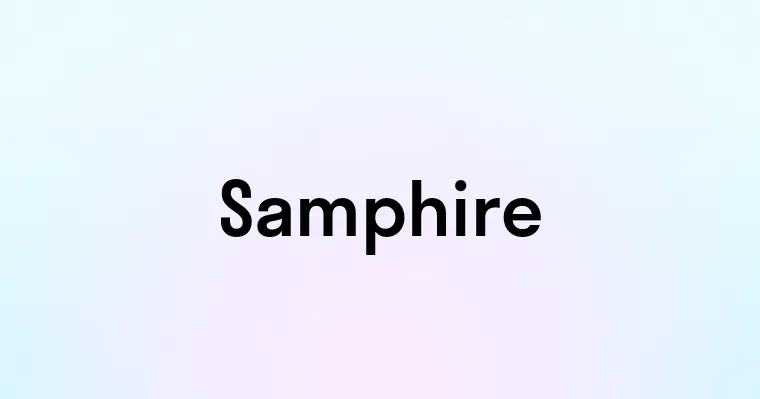 Samphire