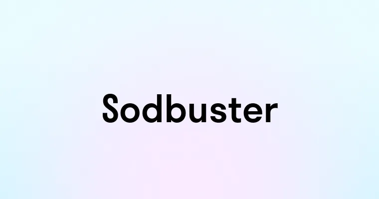 Sodbuster