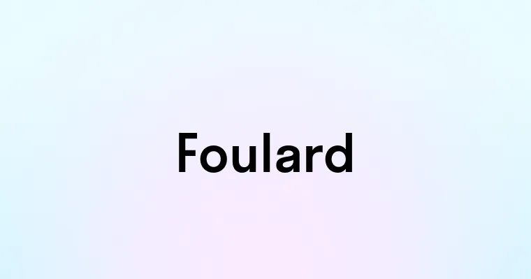 Foulard