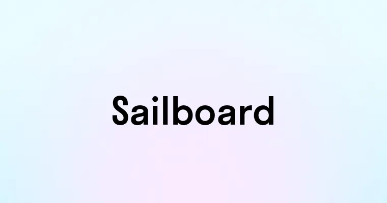 Sailboard