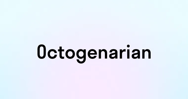 Octogenarian