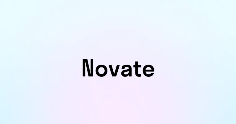 Novate