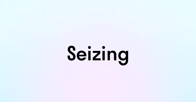 Seizing