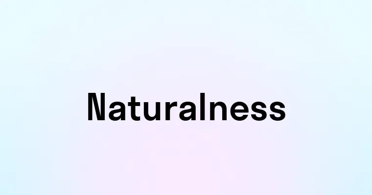 Naturalness