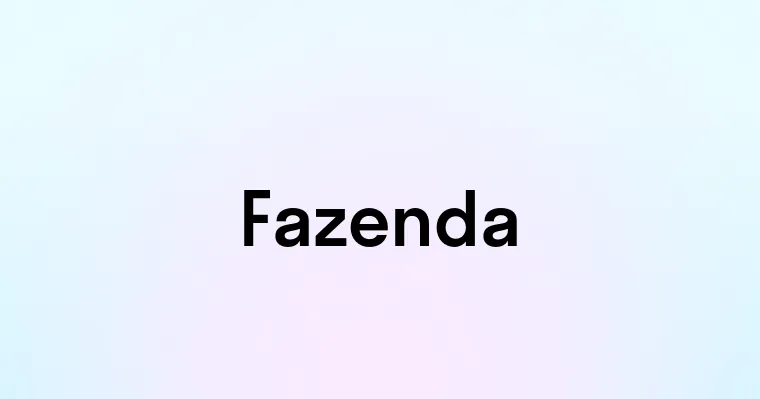 Fazenda