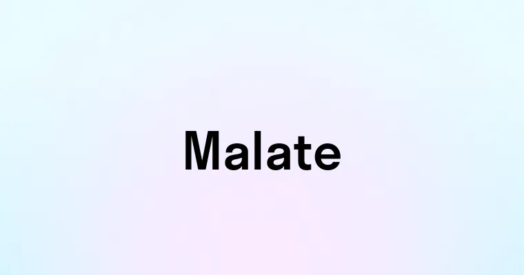 Malate