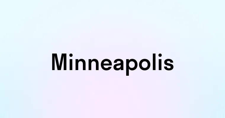 Minneapolis