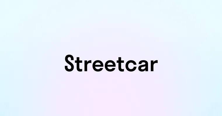 Streetcar