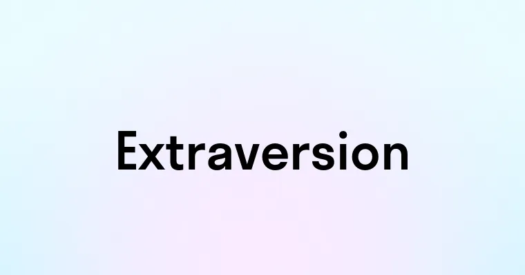 Extraversion