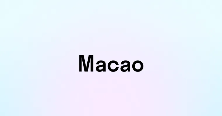 Macao