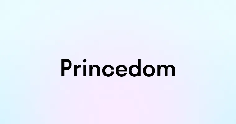 Princedom