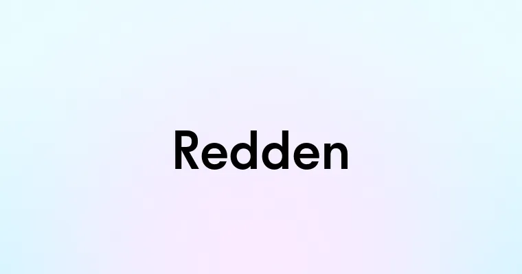 Redden