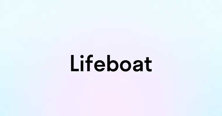 Lifeboat