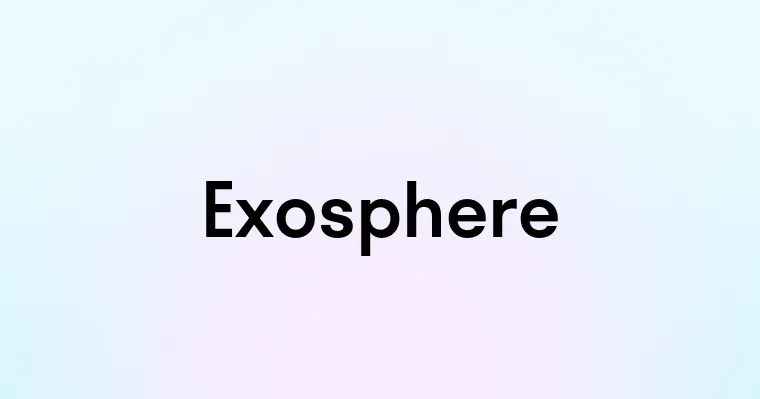 Exosphere