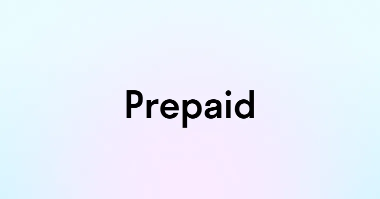 Prepaid