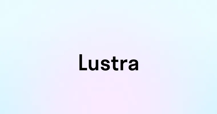 Lustra