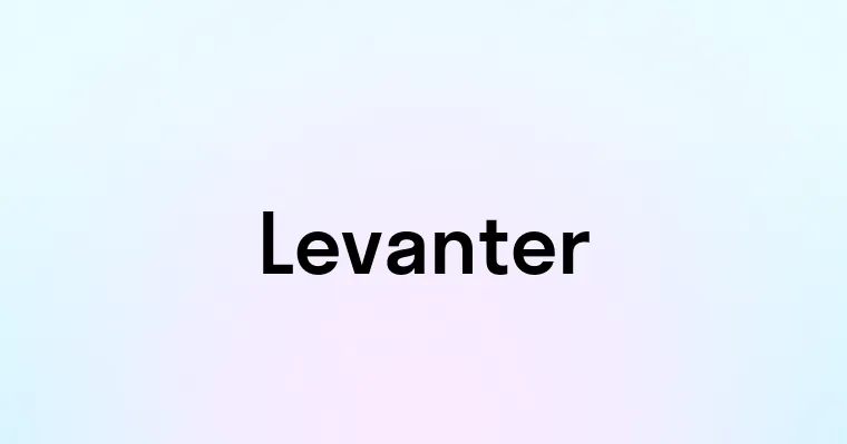 Levanter