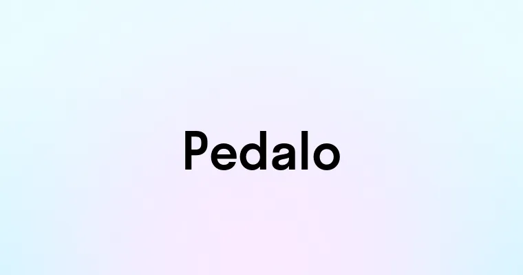 Pedalo