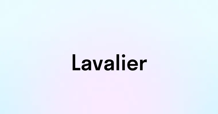 Lavalier