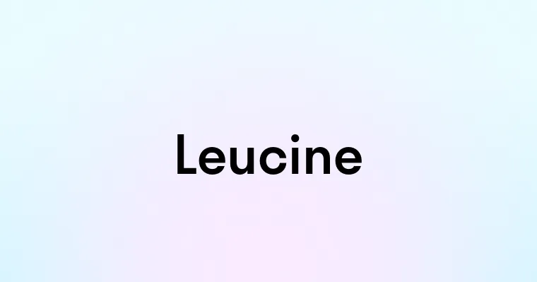 Leucine