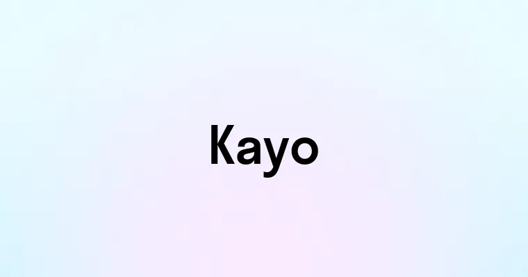 Kayo