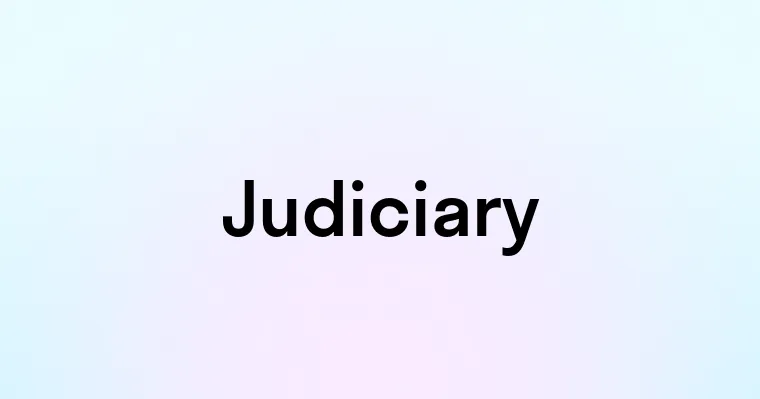 Judiciary