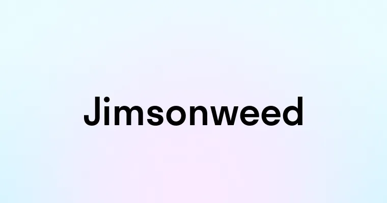 Jimsonweed