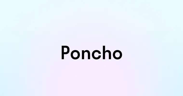 Poncho