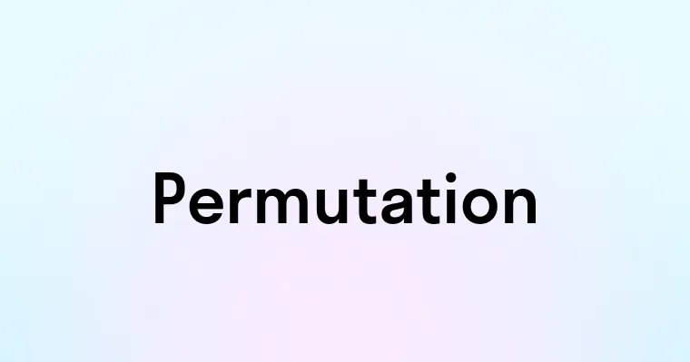 Permutation