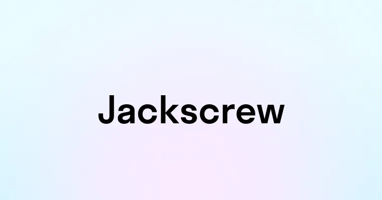 Jackscrew