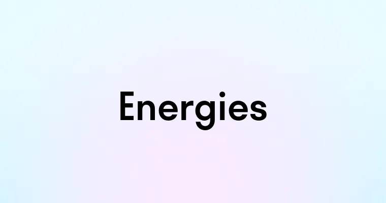 Energies