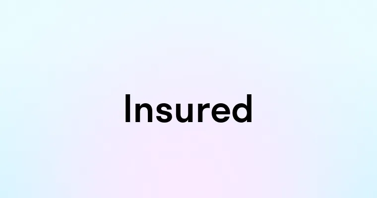 Insured