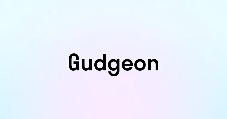 Gudgeon