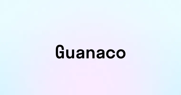 Guanaco