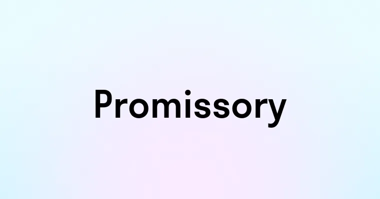 Promissory