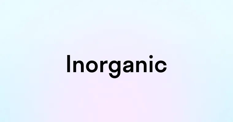 Inorganic