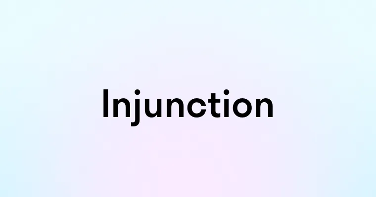 Injunction