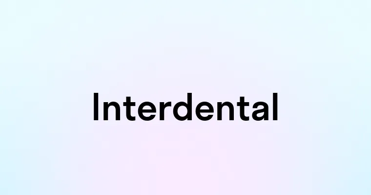 Interdental