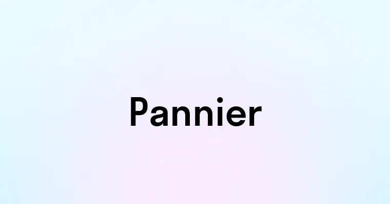 Pannier