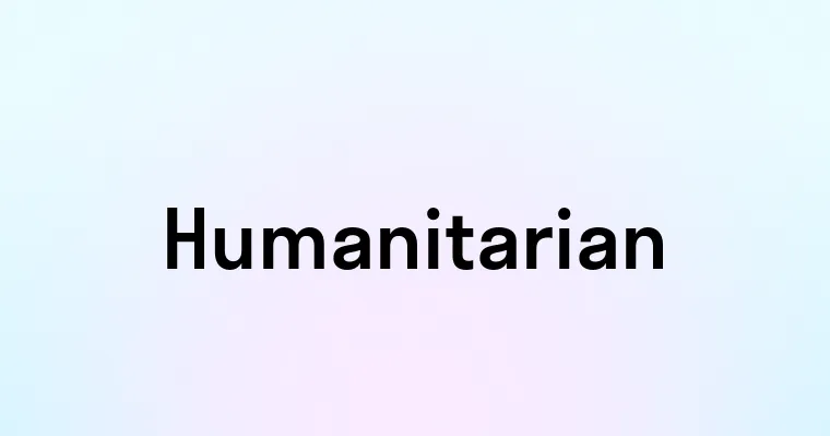 Humanitarian