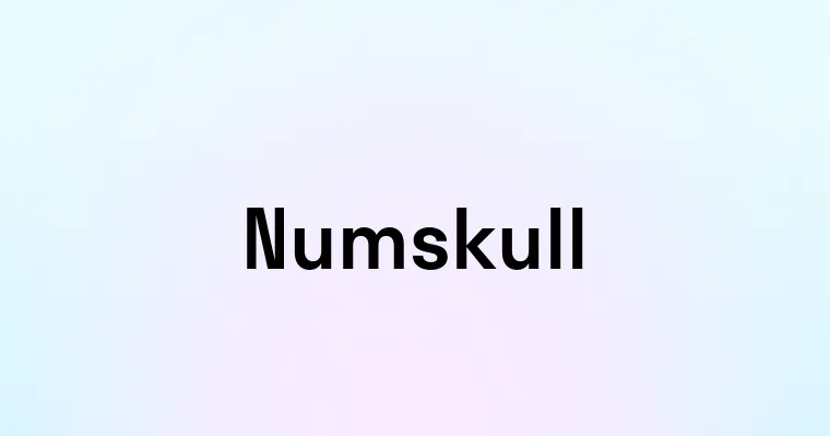 Numskull