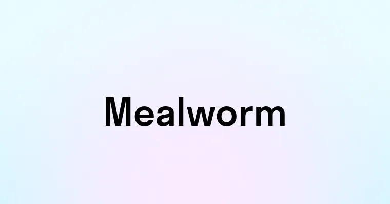 Mealworm