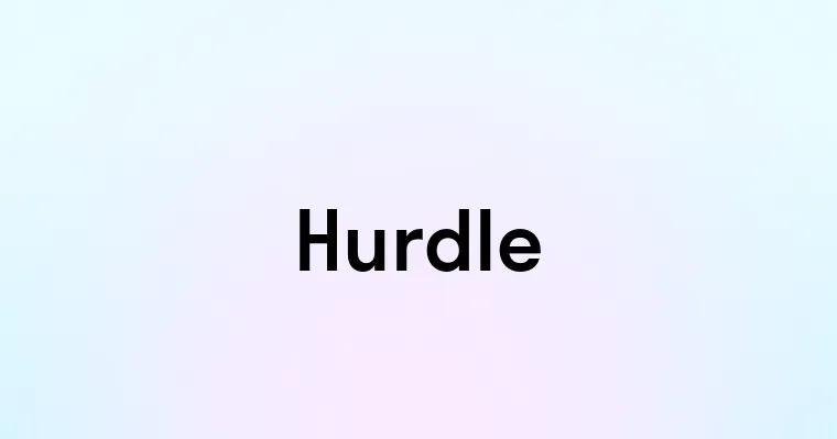 Hurdle