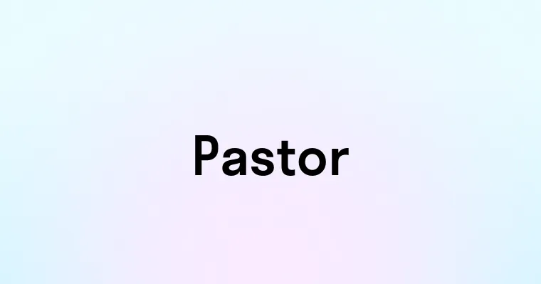 Pastor